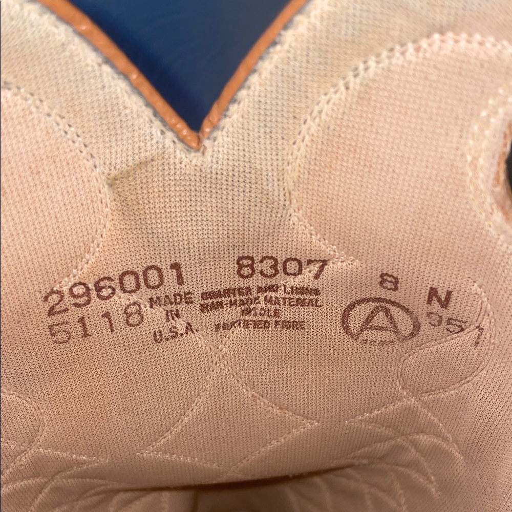 1970’s vintage ACME 8307 buckaroo leather 14” Women's Tan Cowboy Boots - Picture 5 of 7